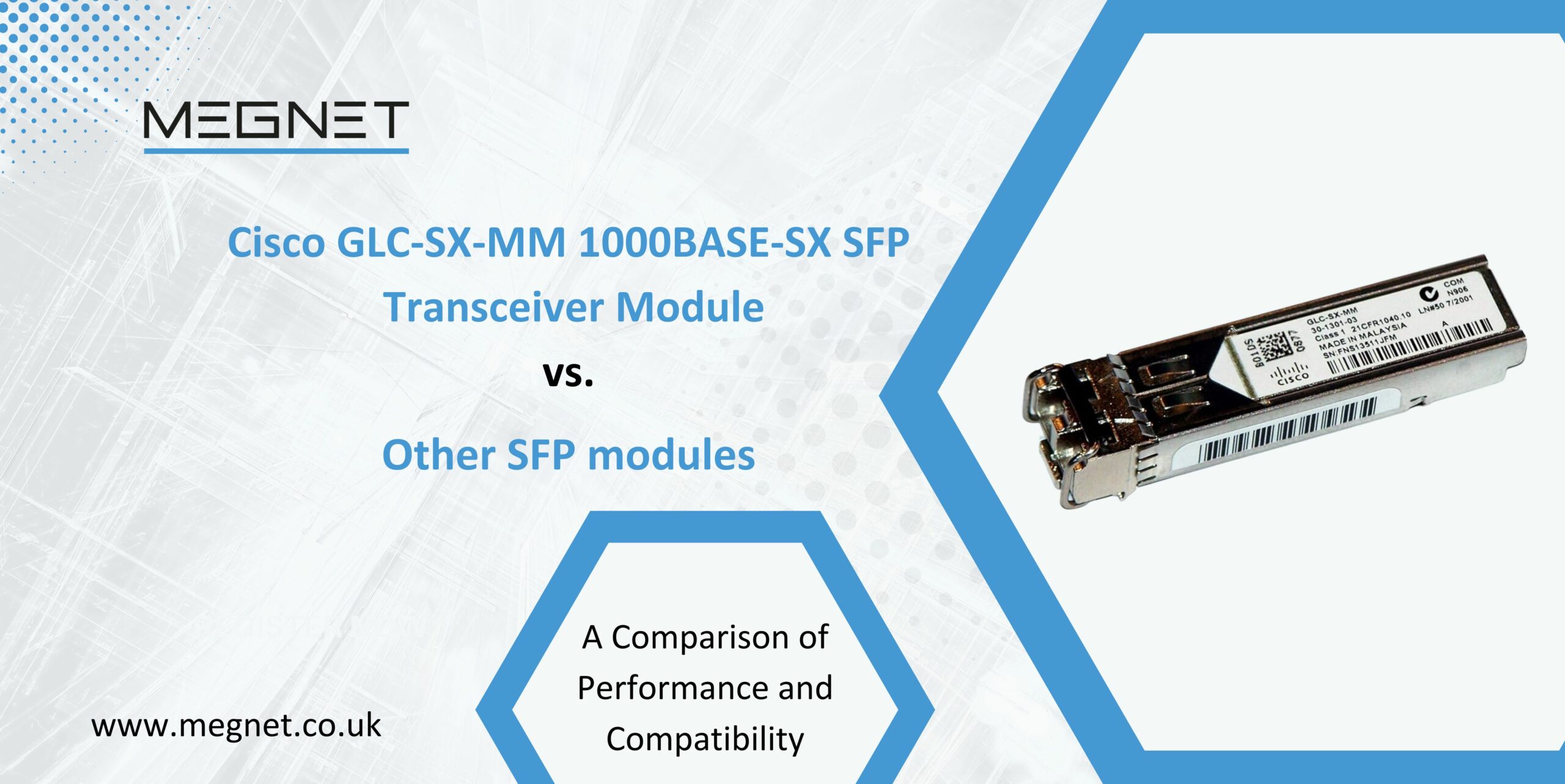 Cisco GLC-SX-MM 1000BASE-SX SFP Transceiver